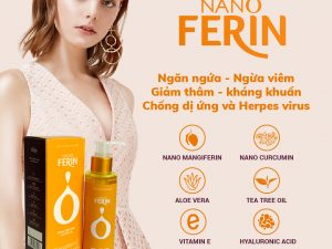 nanoferin - gel ve sinh phu nu - ngan ngua - ngua viem - chong di ung