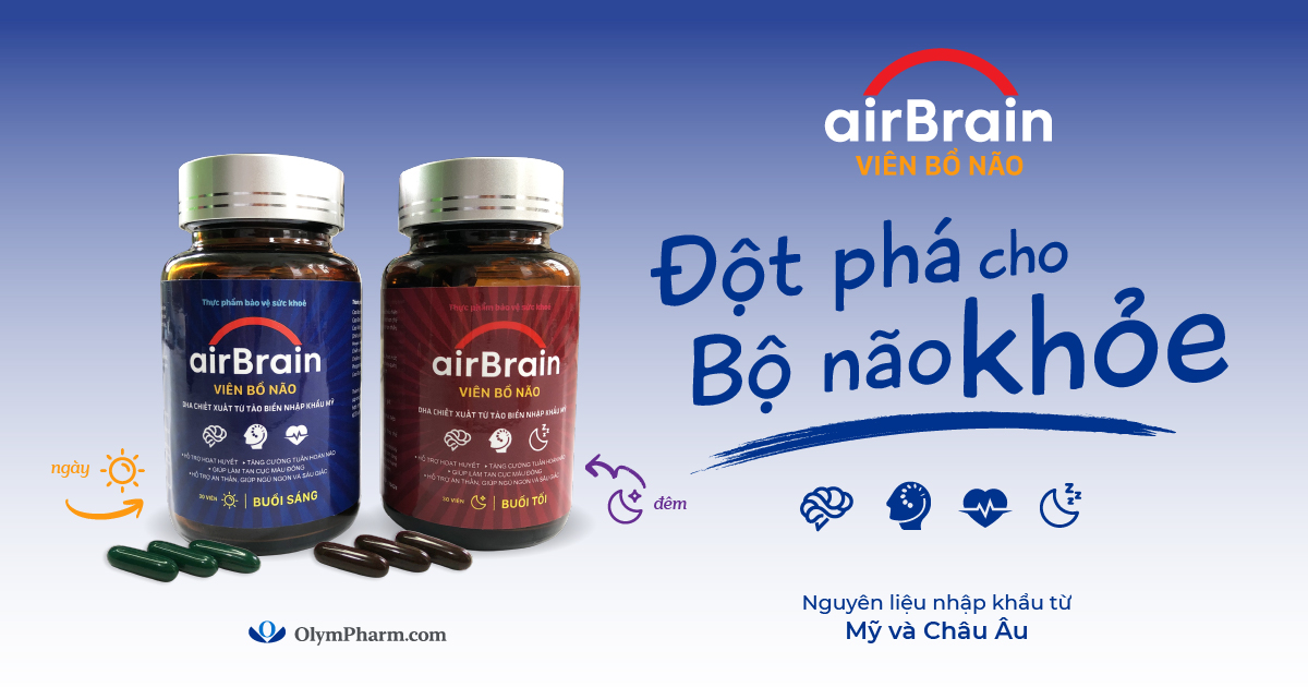 Viên Bổ Não airBrain đột phá cho Bộ não khoẻ